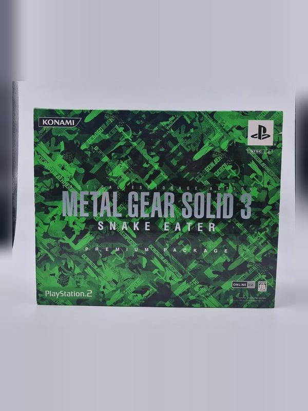 Metal Gear Solid 3: Snake Eater Premium Package — Sony PS2 JAP