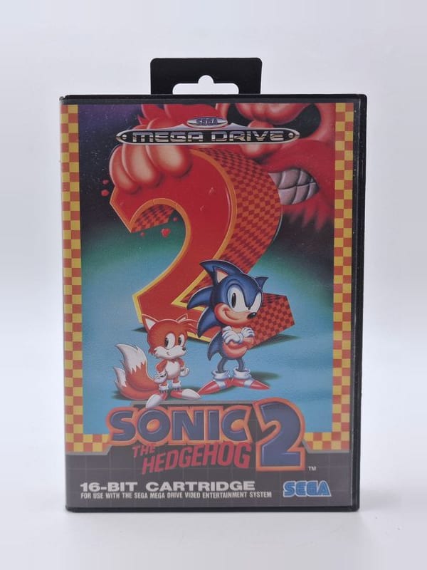 Sonic the Hedgehog 2 — SEGA Megadrive PAL (vendu)