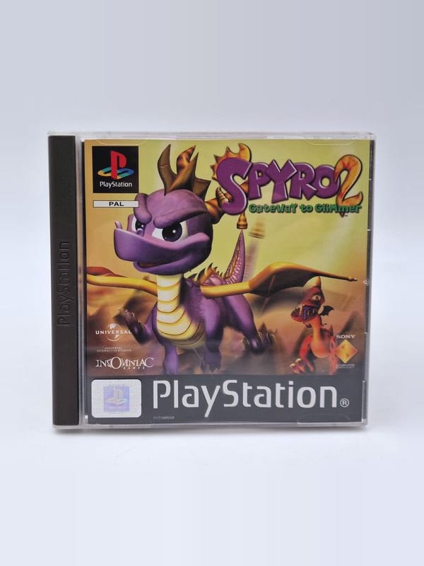 Spyro 2: Gateway to Glimmer — Sony PS1 PAL