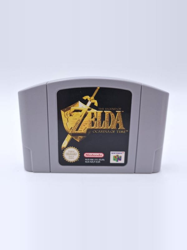 The Legend of Zelda: Ocarina of Time — Nintendo 64 PAL (vendu)
