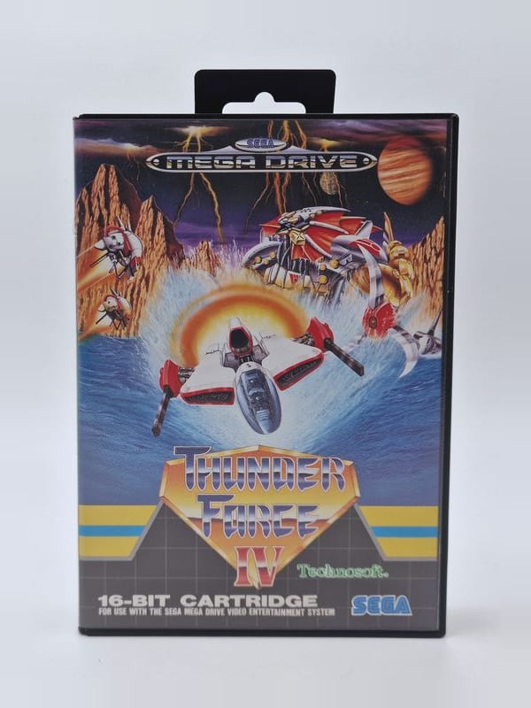 Thunder Force IV 4 — SEGA Megadrive PAL