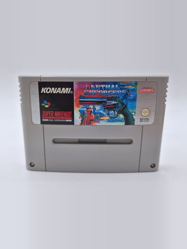 Lethal Enforcers — Nintendo SNES PAL
