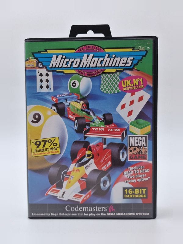 Micro Machines — SEGA Megadrive PAL (vendu)