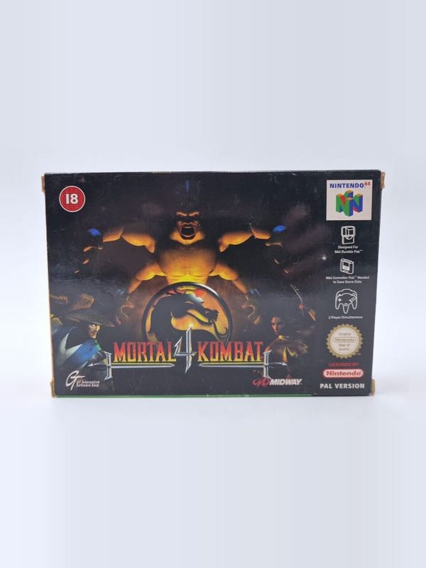 Mortal Kombat 4 — Nintendo 64 PAL