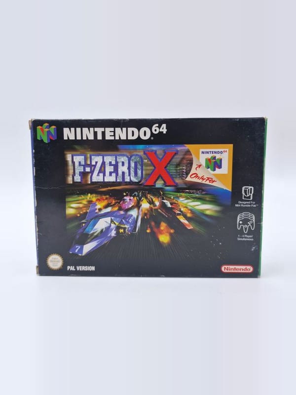 F-Zero X — Nintendo 64 PAL (vendu)