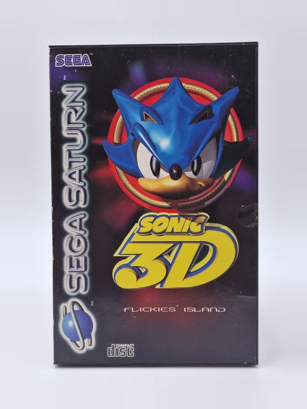 Sonic 3D Flickies Island — SEGA Saturn PAL