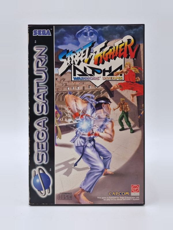 Street Fighter Alpha: Warriors' Dreams — SEGA Saturn PAL