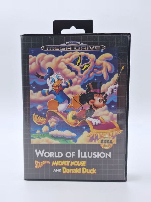 World of Illusion Starring Mickey Mouse and Donald Duck — SEGA Megadrive PAL