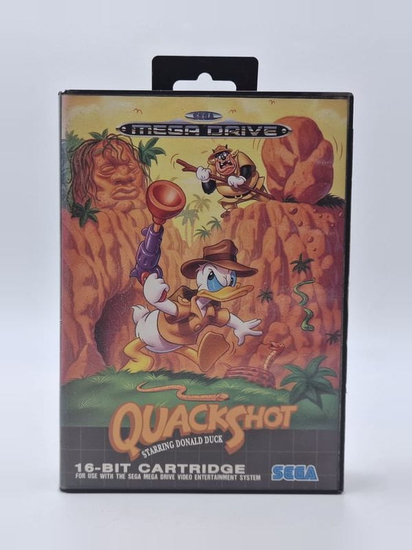 QuackShot Starring Donald Duck — SEGA Megadrive PAL (vendu)