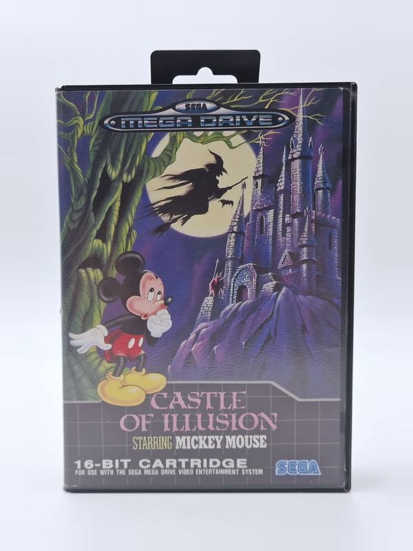 Castle of Illusion Starring Mickey Mouse — SEGA Megadrive PAL
