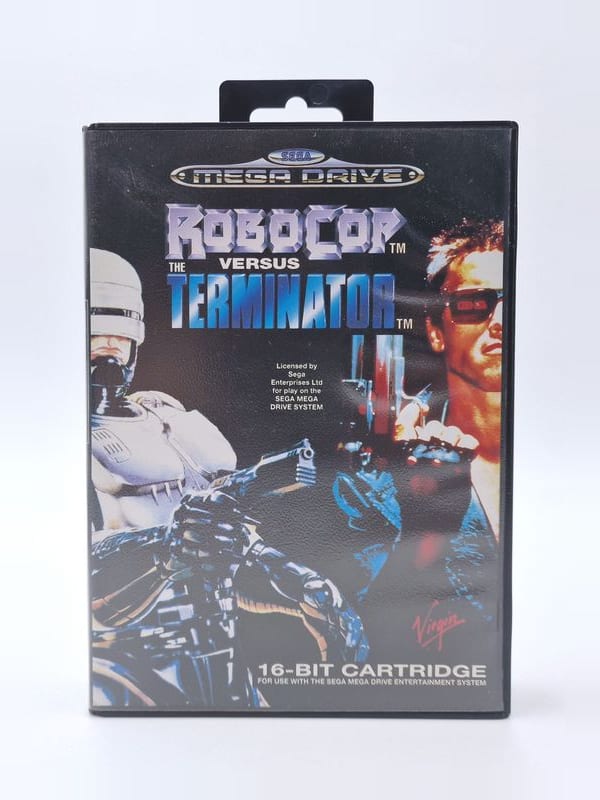 RoboCop Versus the Terminator — SEGA Megadrive PAL (vendu)