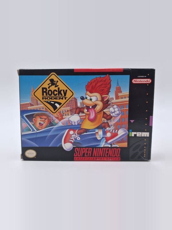 Rocky Rodent — Nintendo NES / FC US (vendu)