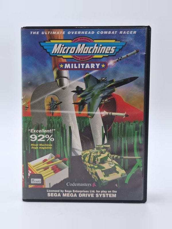 Micro Machines Military — SEGA Megadrive PAL