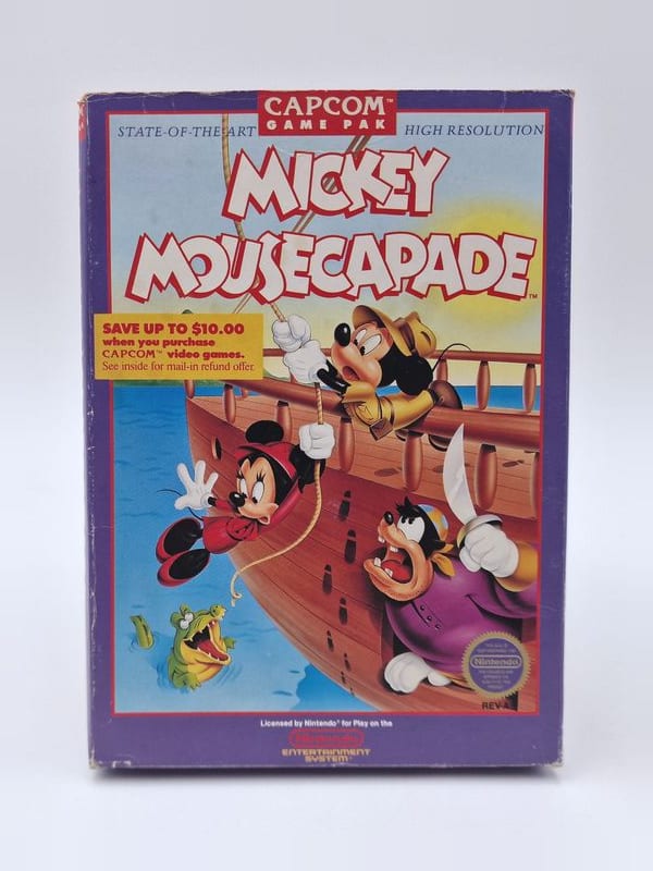 Mickey Mousecapade — Nintendo NES / FC US (vendu)