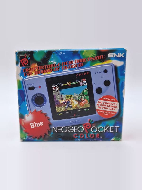 Neo Geo Pocket Color Blue — Console / Accessoire PAL