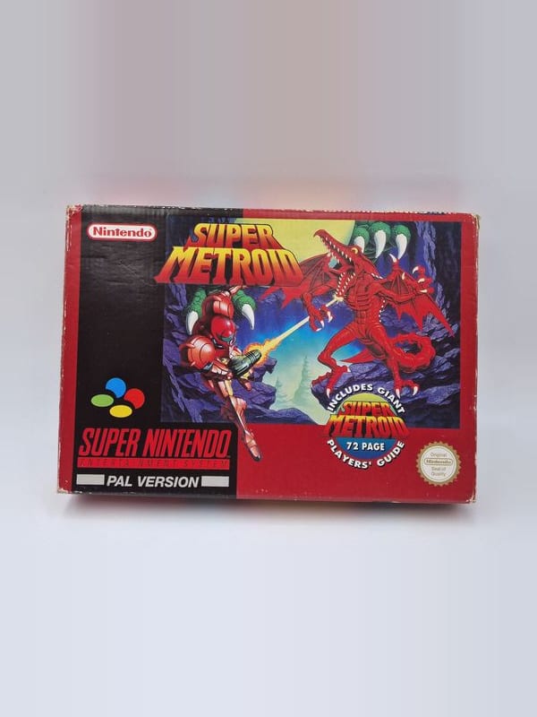 Super Metroid Big Box — Nintendo SNES PAL (vendu)
