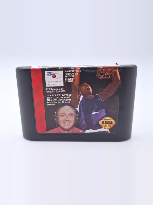 Dick Vitale's "Awesome, Baby!" College Hoops — SEGA Megadrive PAL (vendu)