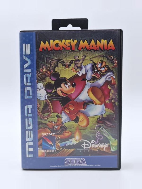 Mickey Mania — SEGA Megadrive PAL (vendu)