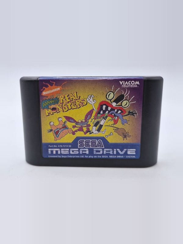 Aaahh!!! Real Monsters — SEGA Megadrive PAL