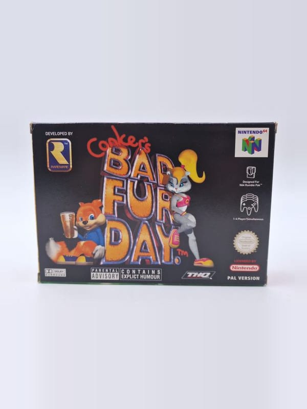 Conker's Bad Fur Day — Nintendo 64 PAL (vendu)