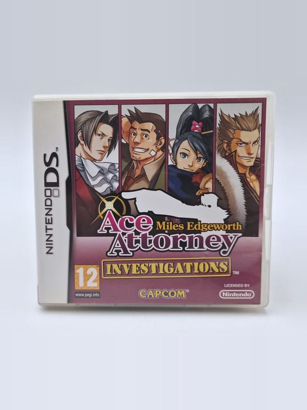 Ace Attorney Investigations: Miles Edgeworth — Nintendo DS PAL (vendu)
