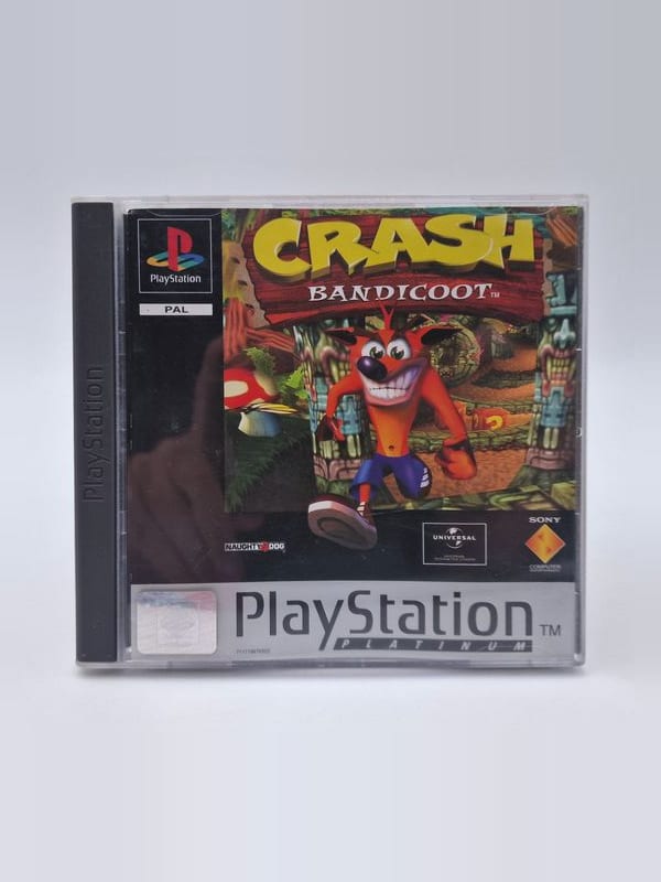 Crash Bandicoot Platinum — Sony PS1 PAL