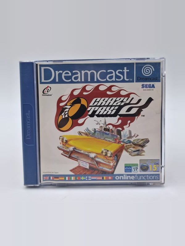 Crazy Taxi 2 — SEGA Dreamcast PAL