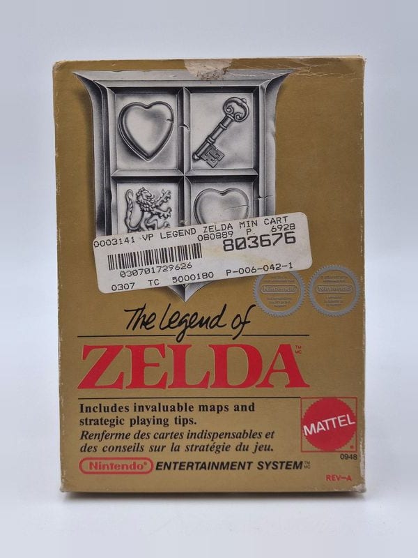 The Legend of Zelda — Nintendo NES / FC US