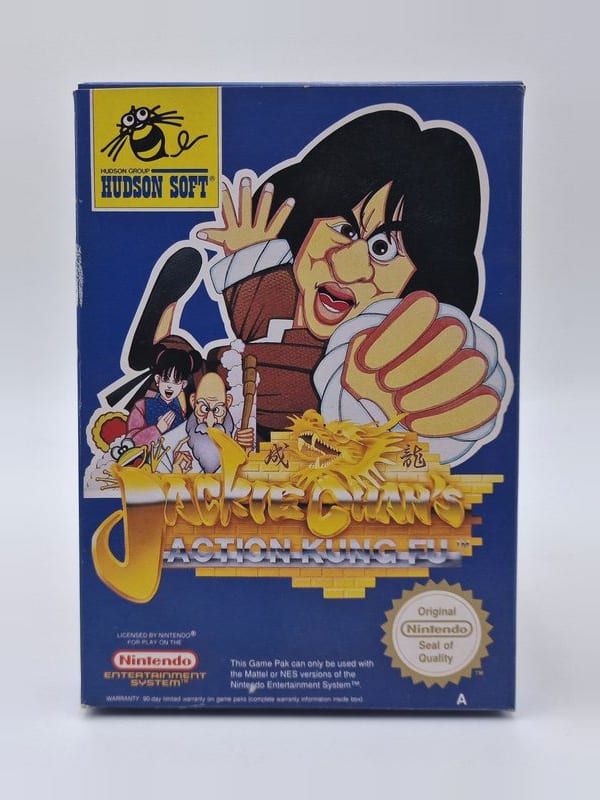 Jackie Chan's Action Kung Fu — Nintendo NES / FC PAL