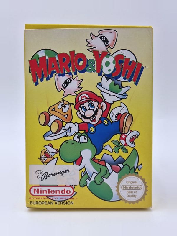Mario & Yoshi — Nintendo NES / FC PAL