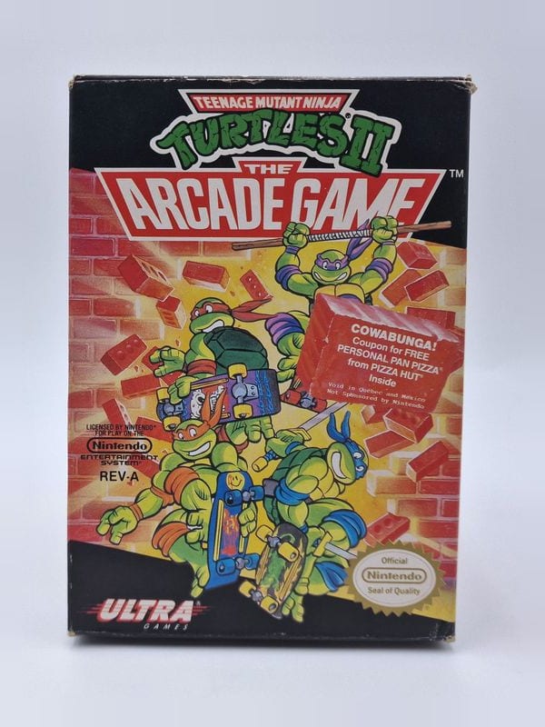 Teenage Mutant Ninja Turtles II: The Arcade Game — Nintendo NES / FC US
