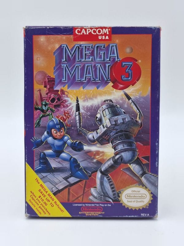 Mega Man 3 — Nintendo NES / FC US