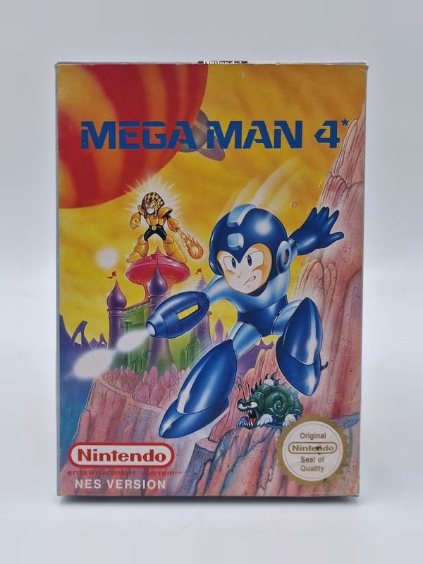 Mega Man 4 — Nintendo NES / FC PAL (vendu)