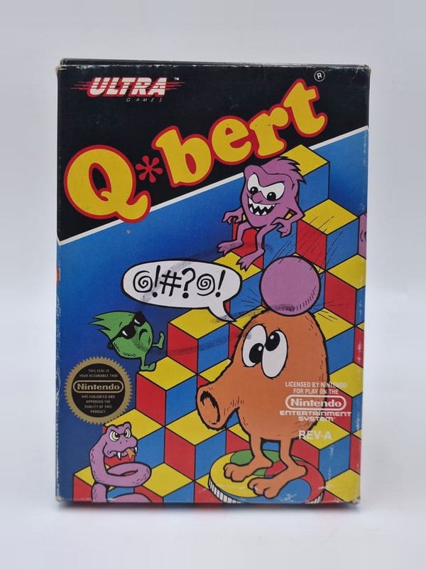 Q*Bert — Nintendo NES / FC US (vendu)