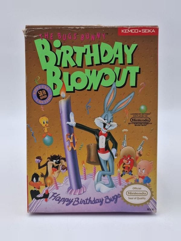 The Bugs Bunny Birthday Blowout — Nintendo NES / FC US