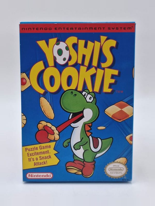 Yoshi's Cookie — Nintendo NES / FC US