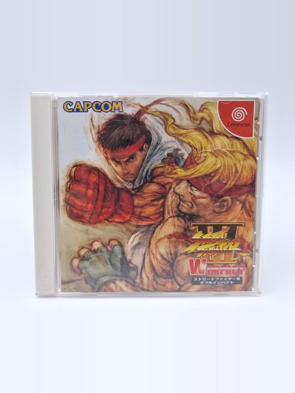 Street Fighter III W Impact — SEGA Dreamcast JAP