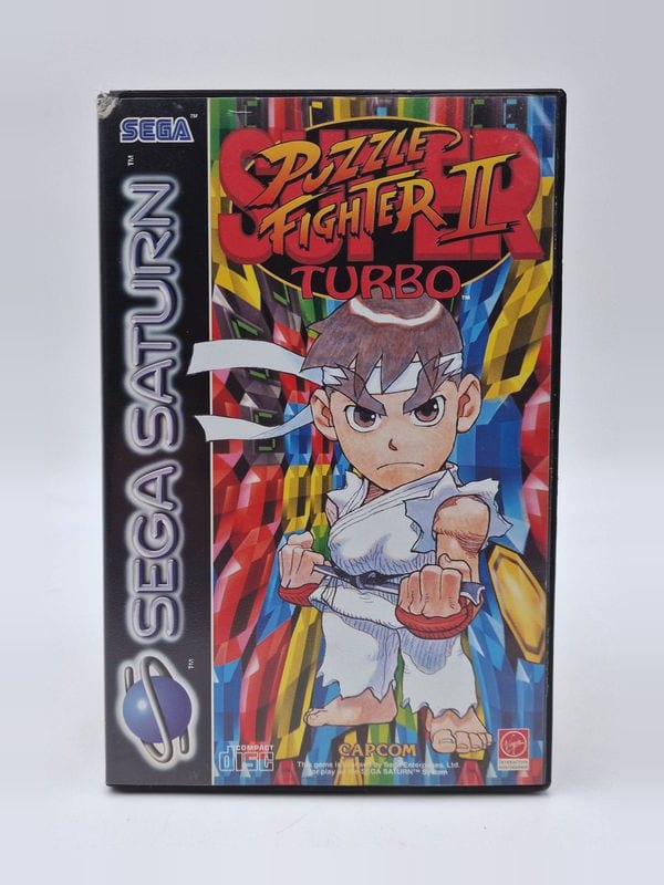 Super Puzzle Fighter II Turbo — SEGA Saturn PAL