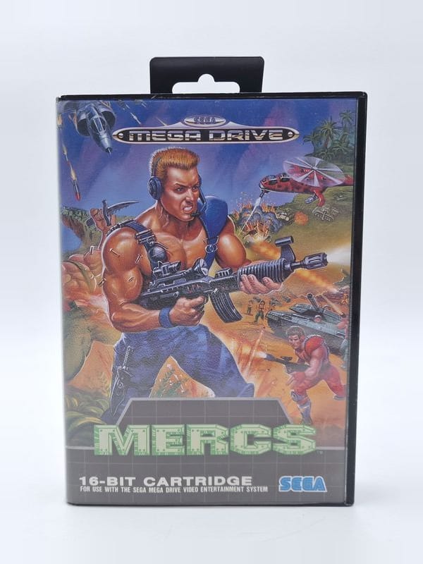 Mercs — SEGA Megadrive PAL