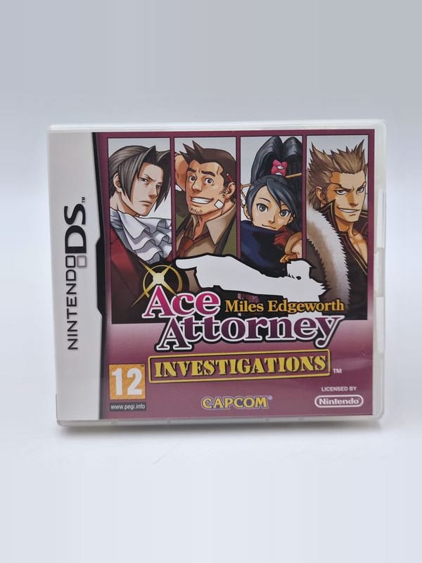 Ace Attorney Investigations: Miles Edgeworth — Nintendo DS PAL