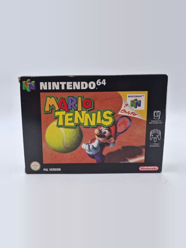 Mario Tennis — Nintendo 64 PAL (vendu)