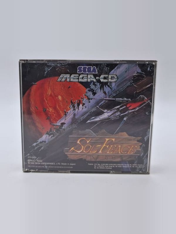 Cobra Command / Sol-Feace — SEGA Mega CD PAL