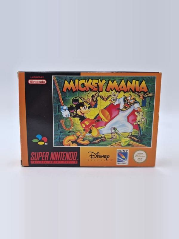Mickey Mania — Nintendo SNES PAL