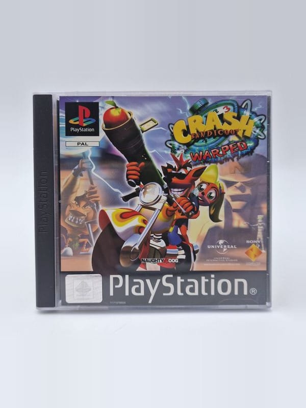Crash Bandicoot 3 Warped — Sony PS1 PAL