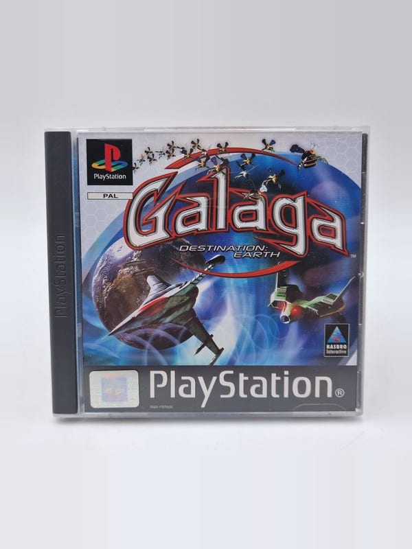 Galaga: Destination Earth — Sony PS1 PAL