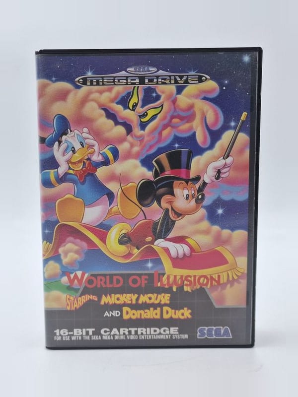 World of Illusion Starring Mickey Mouse and Donald Duck — SEGA Megadrive PAL