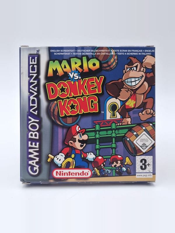 Mario vs. Donkey Kong — Nintendo GBA PAL