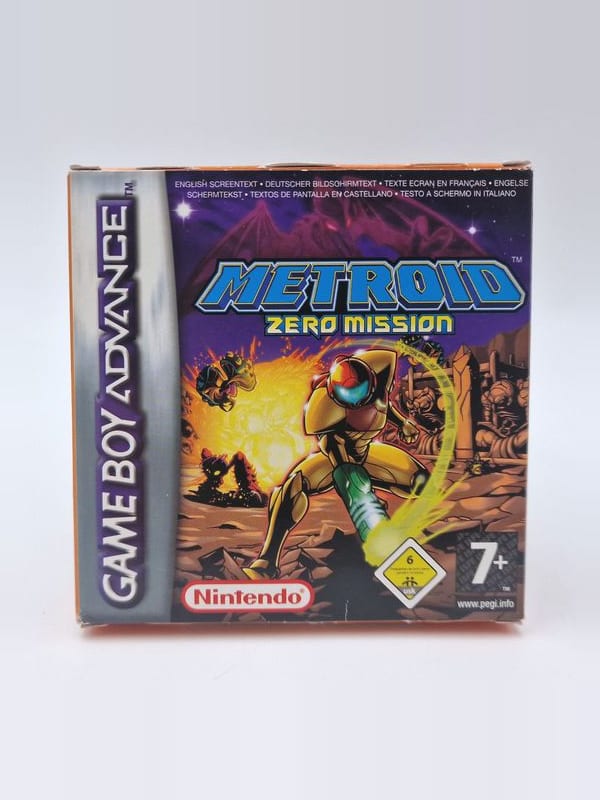 Metroid Zero Mission — Nintendo GBA PAL