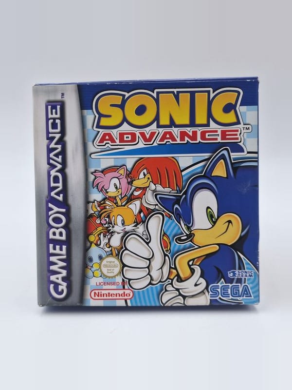 Sonic Advance — Nintendo GBA PAL