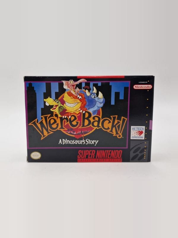 We're Back! A Dinosaur's Story — Nintendo SNES US